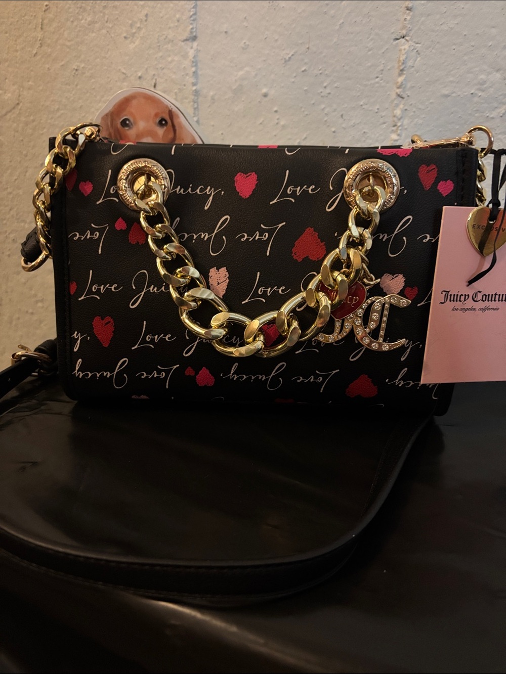 Juicy Couture’s “Love Letter Mini Tote”